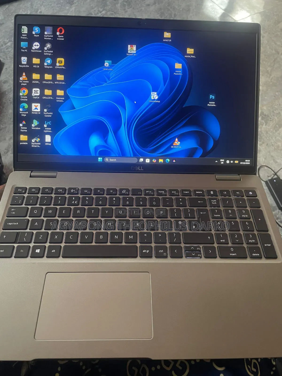 Laptop Dell Latitude 5520 8GB Intel Core i5 SSD 256GB