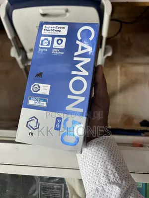 New Tecno Camon 50 Pro 256 GB Black