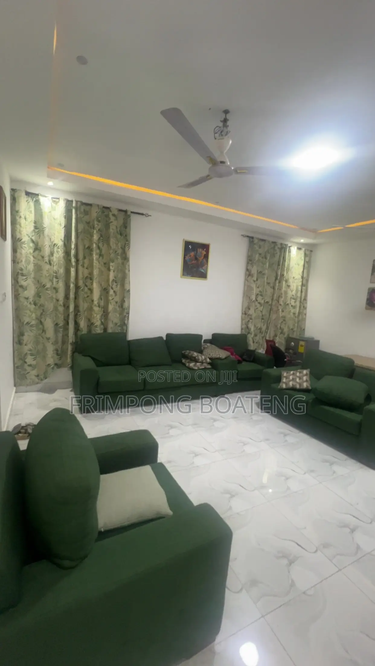 Furnished 3bdrm Apartment in Amasaman-Onyansan, Ga West Municipal