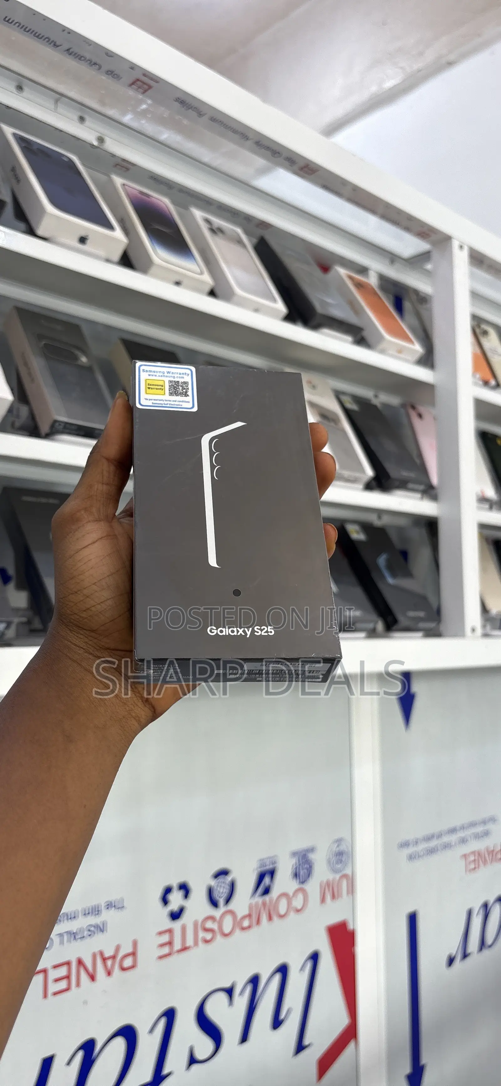 New Samsung Galaxy S25 128 GB Blue
