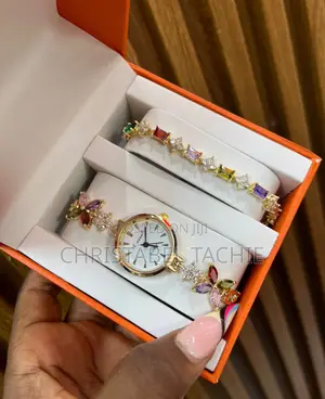 Beautiful Ladies Watch and Bracelet
