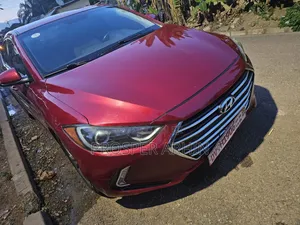 Hyundai Elantra Limited 2018 Red