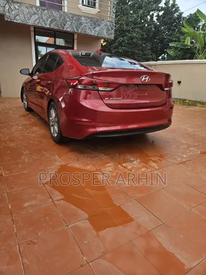 Hyundai Elantra Limited 2018 Red