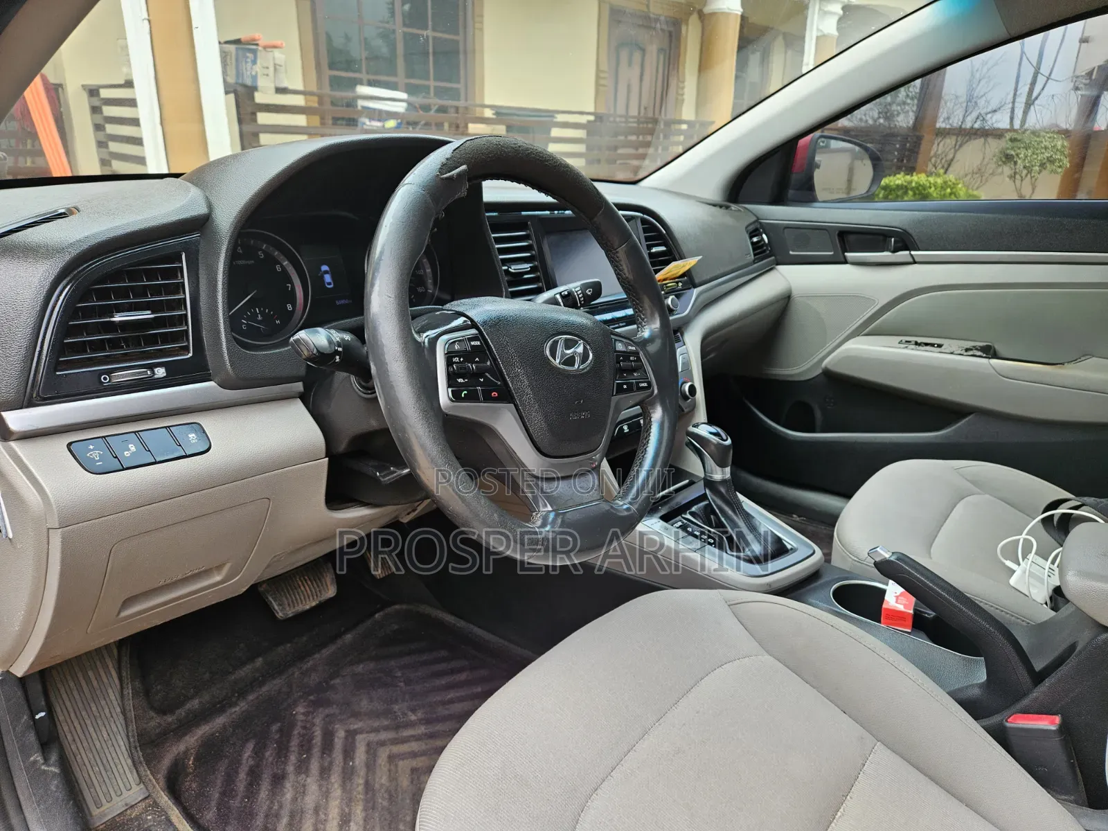 Hyundai Elantra Limited 2018 Red