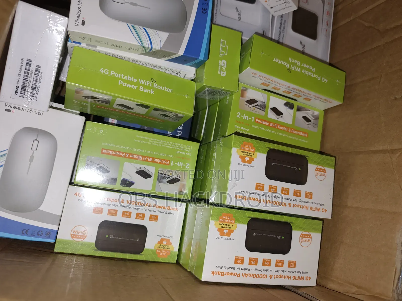  PW100 PRO WiFi6 Power Bank Wifi