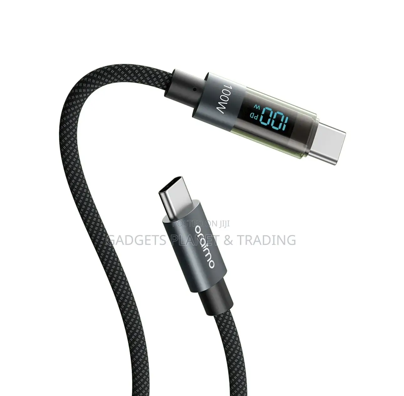 Oraimo DigiLine 100W Type-C to Type-C Data Cable - OCD-175CC