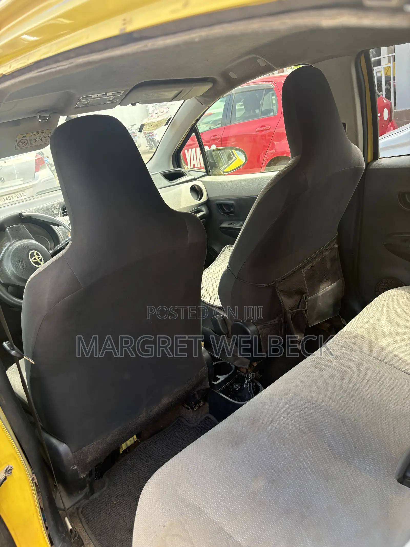 Toyota Vitz 1.5 FWD 3dr 2012 Yellow