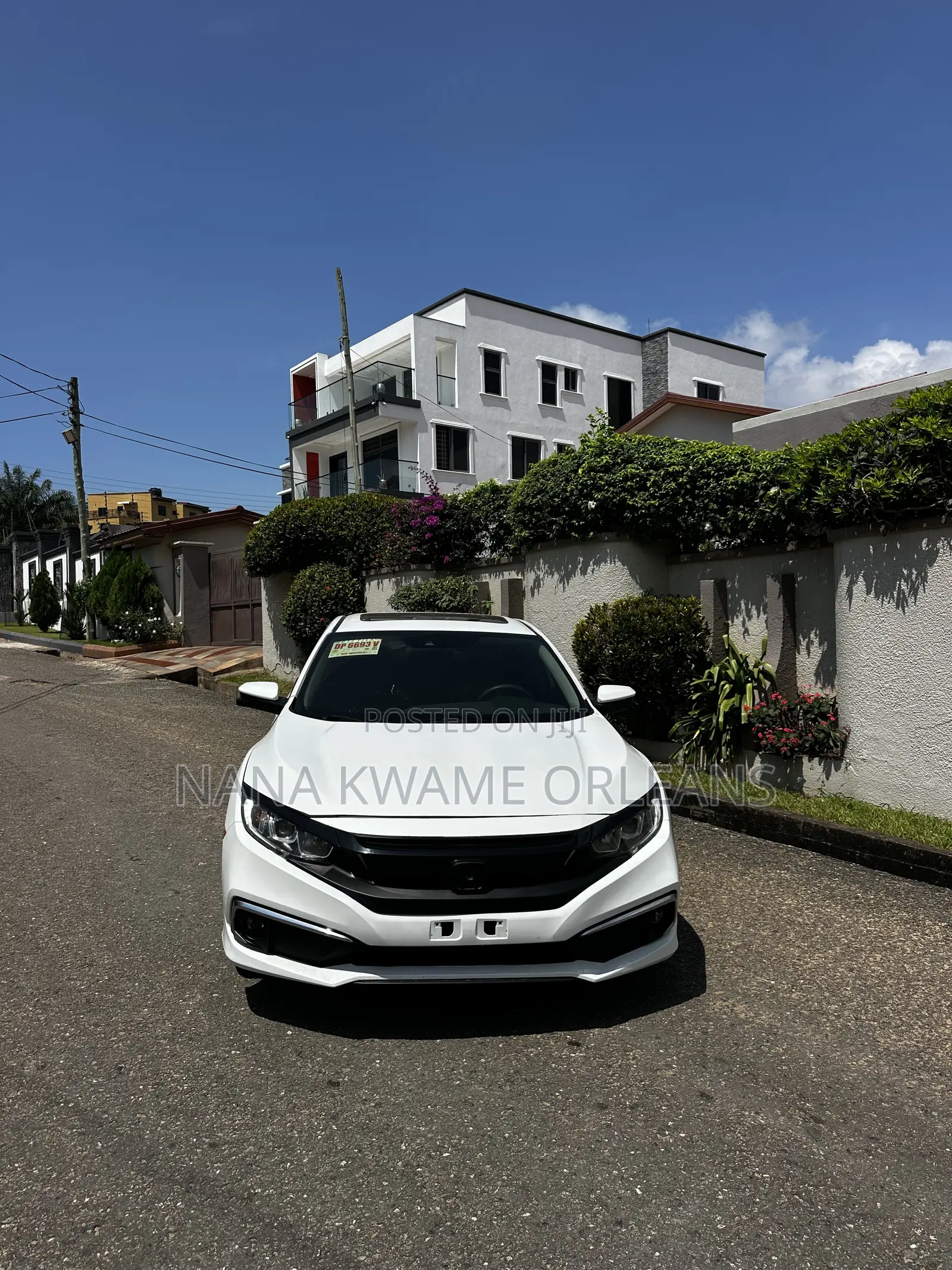 Honda Civic EX-L 4dr Sedan (1.5L 4cyl) 2017 White