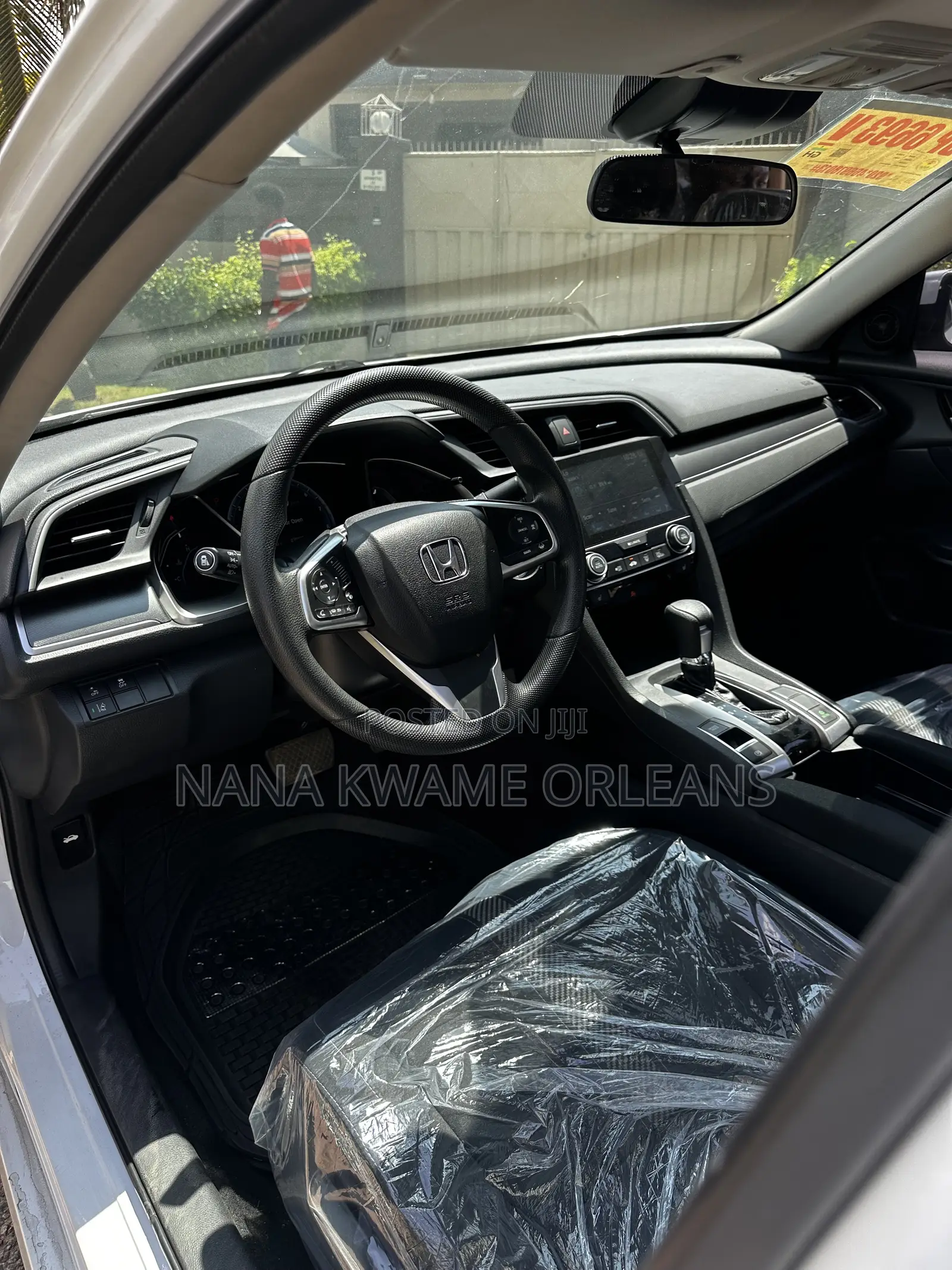 Honda Civic EX-L 4dr Sedan (1.5L 4cyl) 2017 White