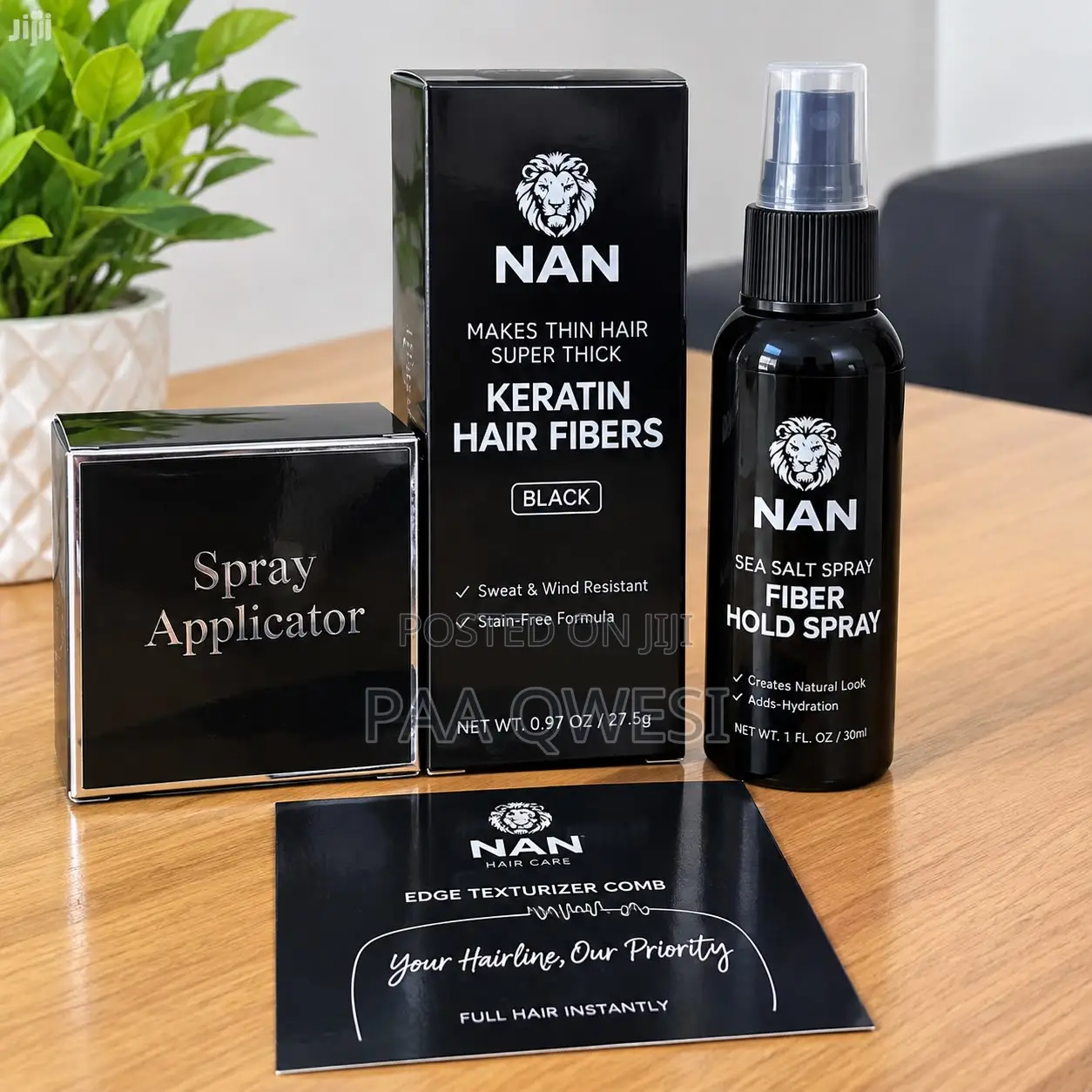 NAN Hair Fibers & Styling Kit