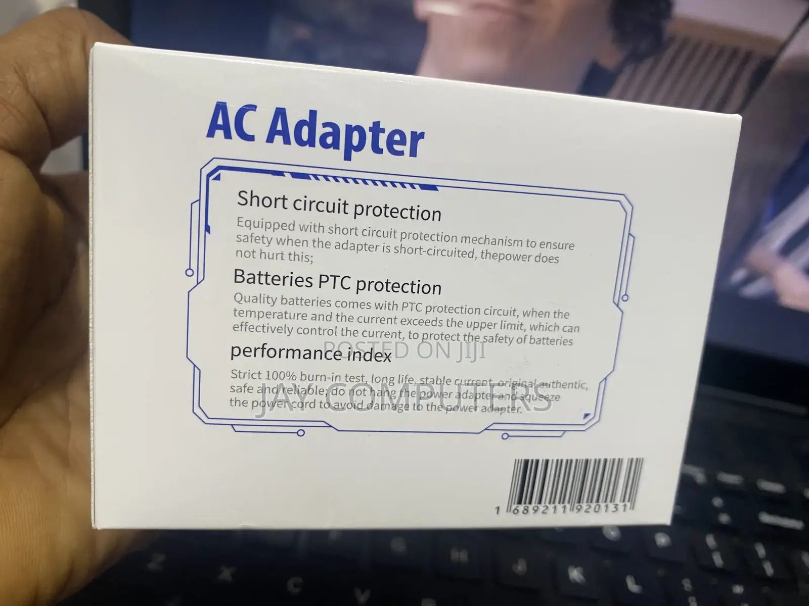12v 2a Original AC Adapter