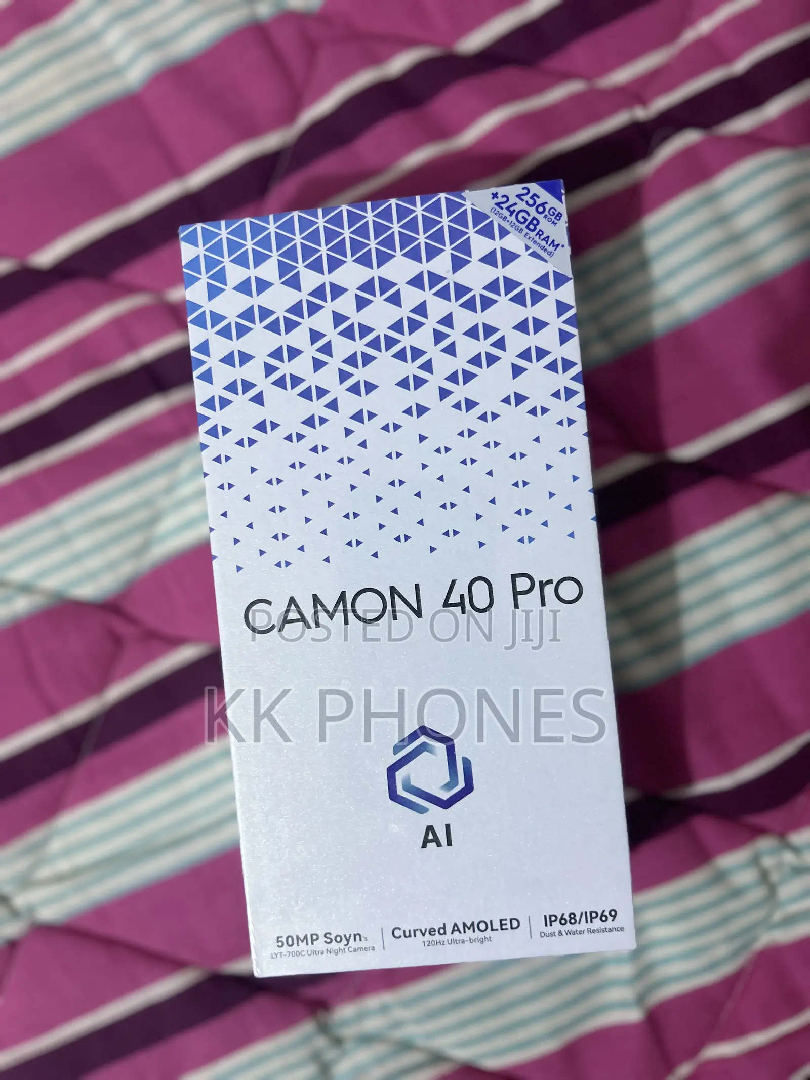 New Tecno Camon 40 Pro 5G 256 GB Black