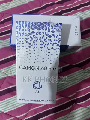 New Tecno Camon 40 Pro 5G 256 GB Black