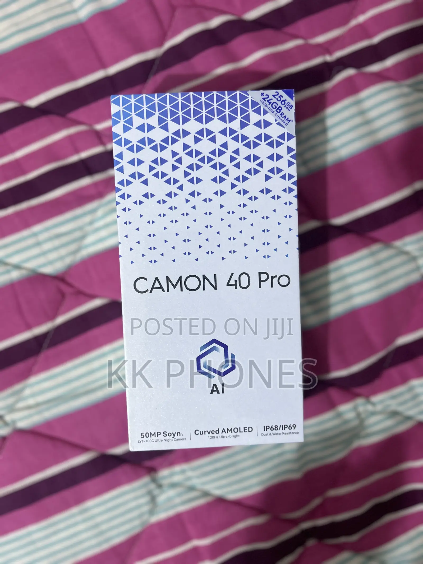 New Tecno Camon 40 Pro 5G 256 GB Black