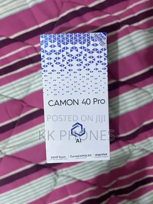 New Tecno Camon 40 Pro 5G 256 GB Black