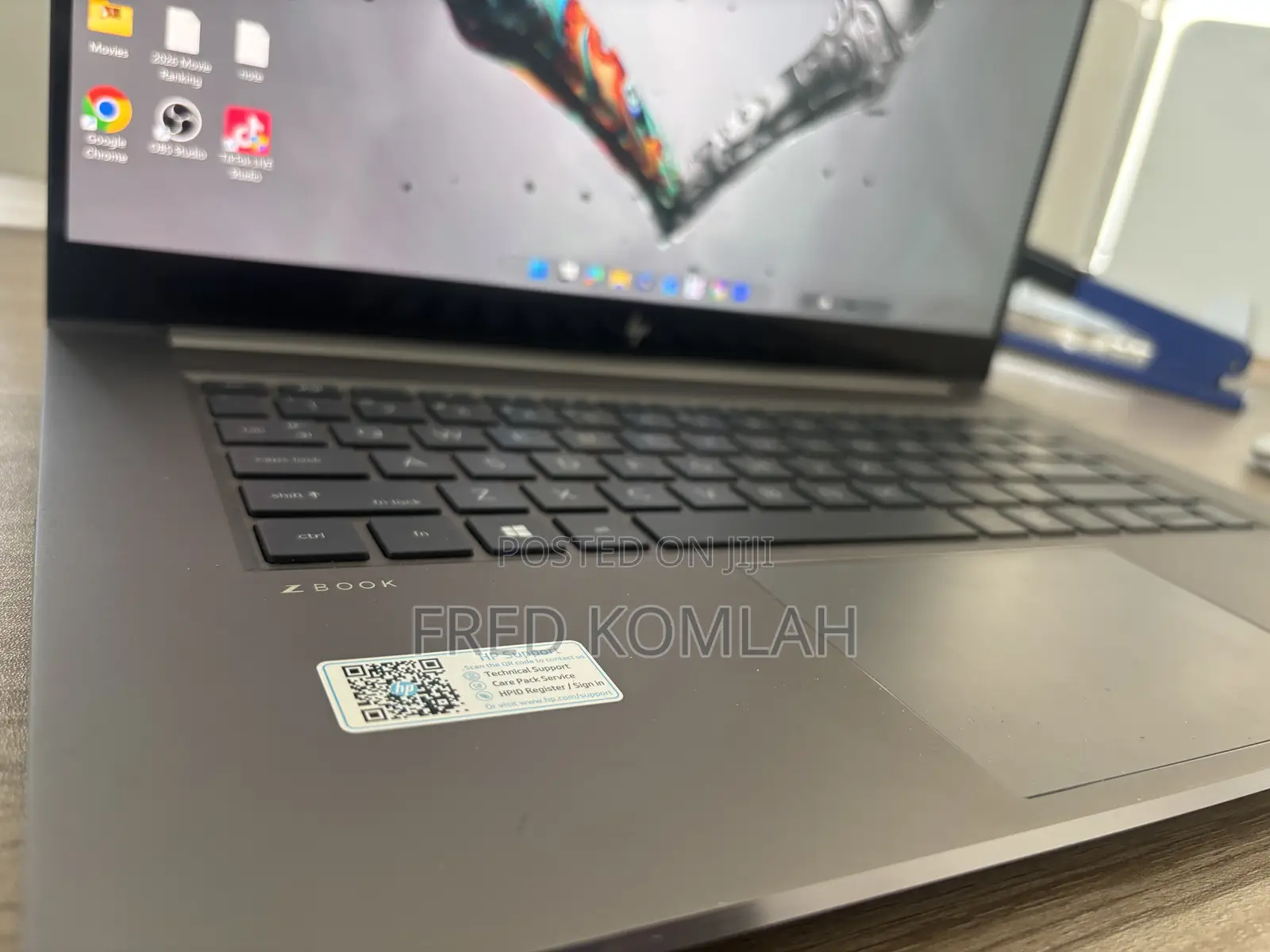 Laptop HP ZBook Studio G8 32GB Intel Core i7 SSD 512GB