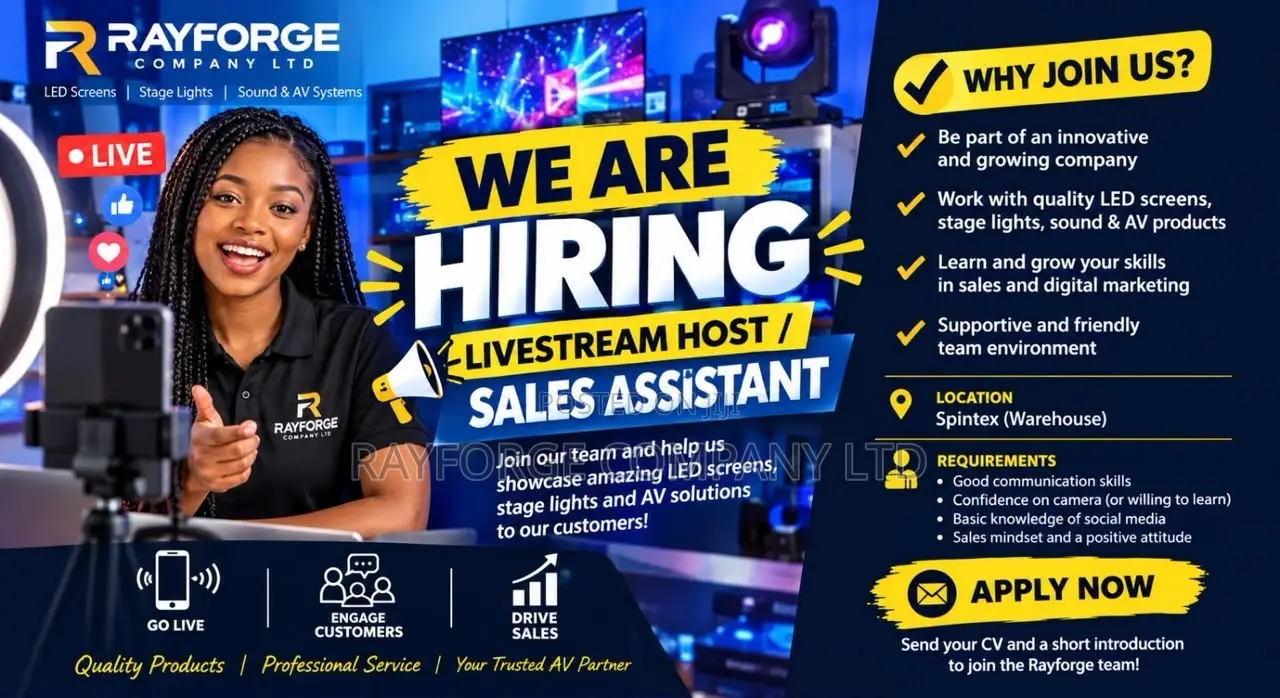 Live Streamhost / Sales Assistant