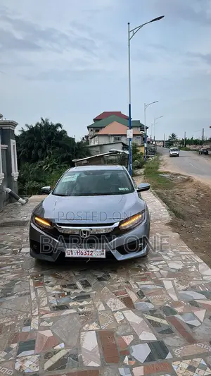 Honda Civic Touring Coupe 2018 Silver