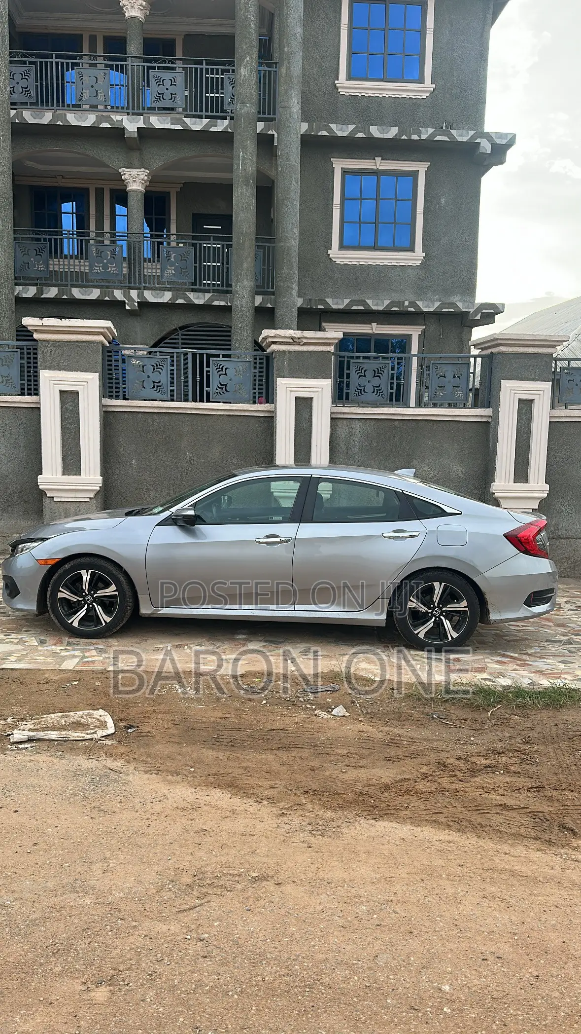 Honda Civic Touring Coupe 2018 Silver