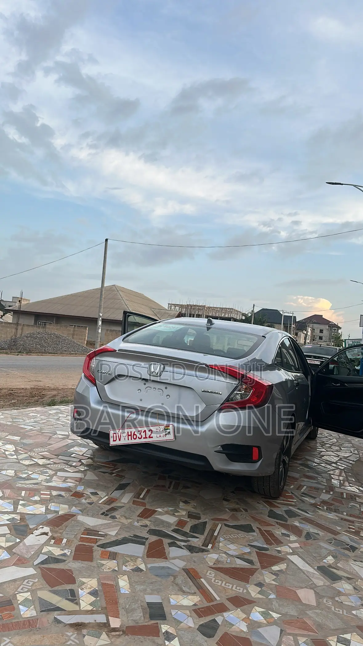 Honda Civic Touring Coupe 2018 Silver