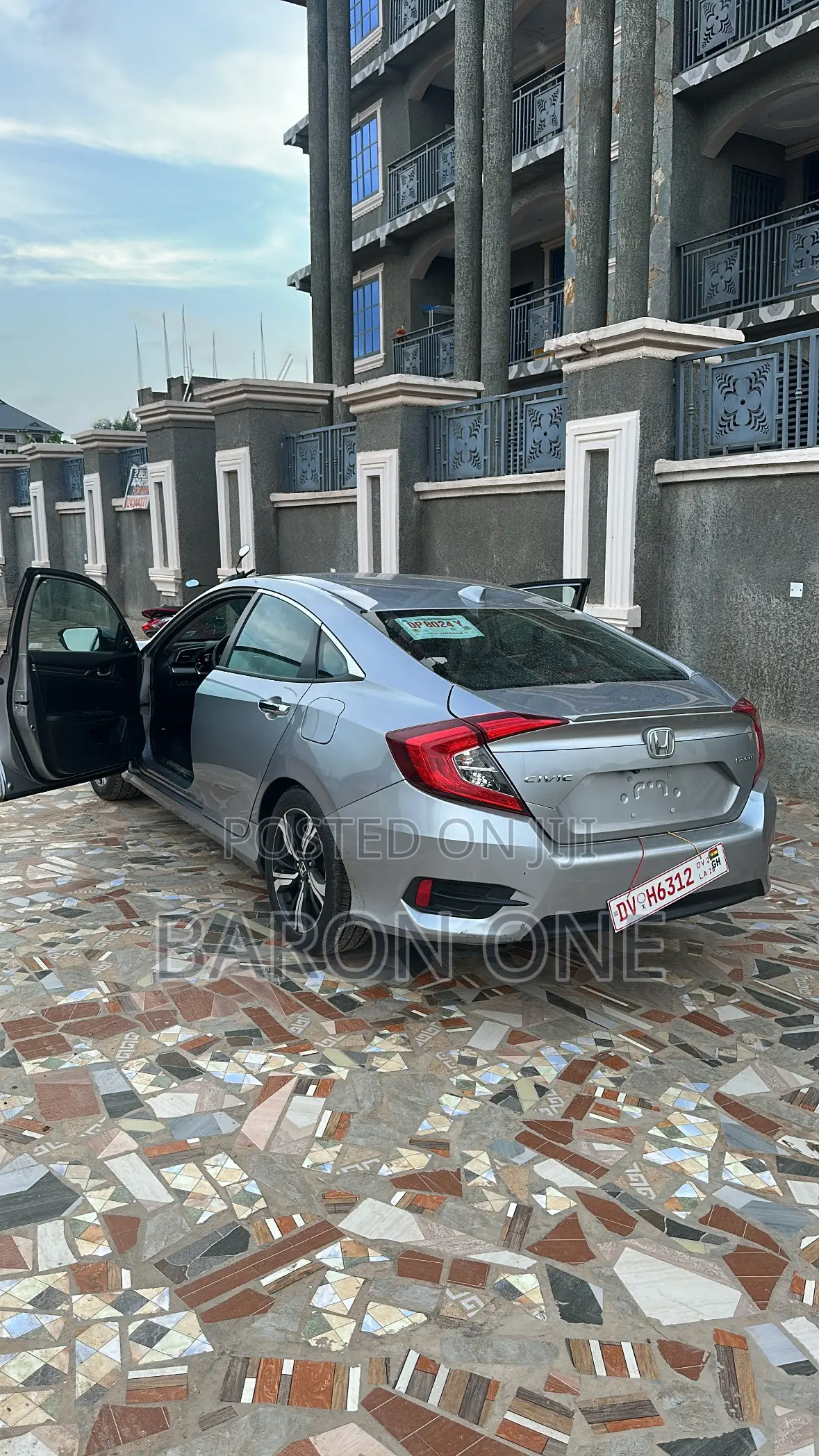 Honda Civic Touring Coupe 2018 Silver