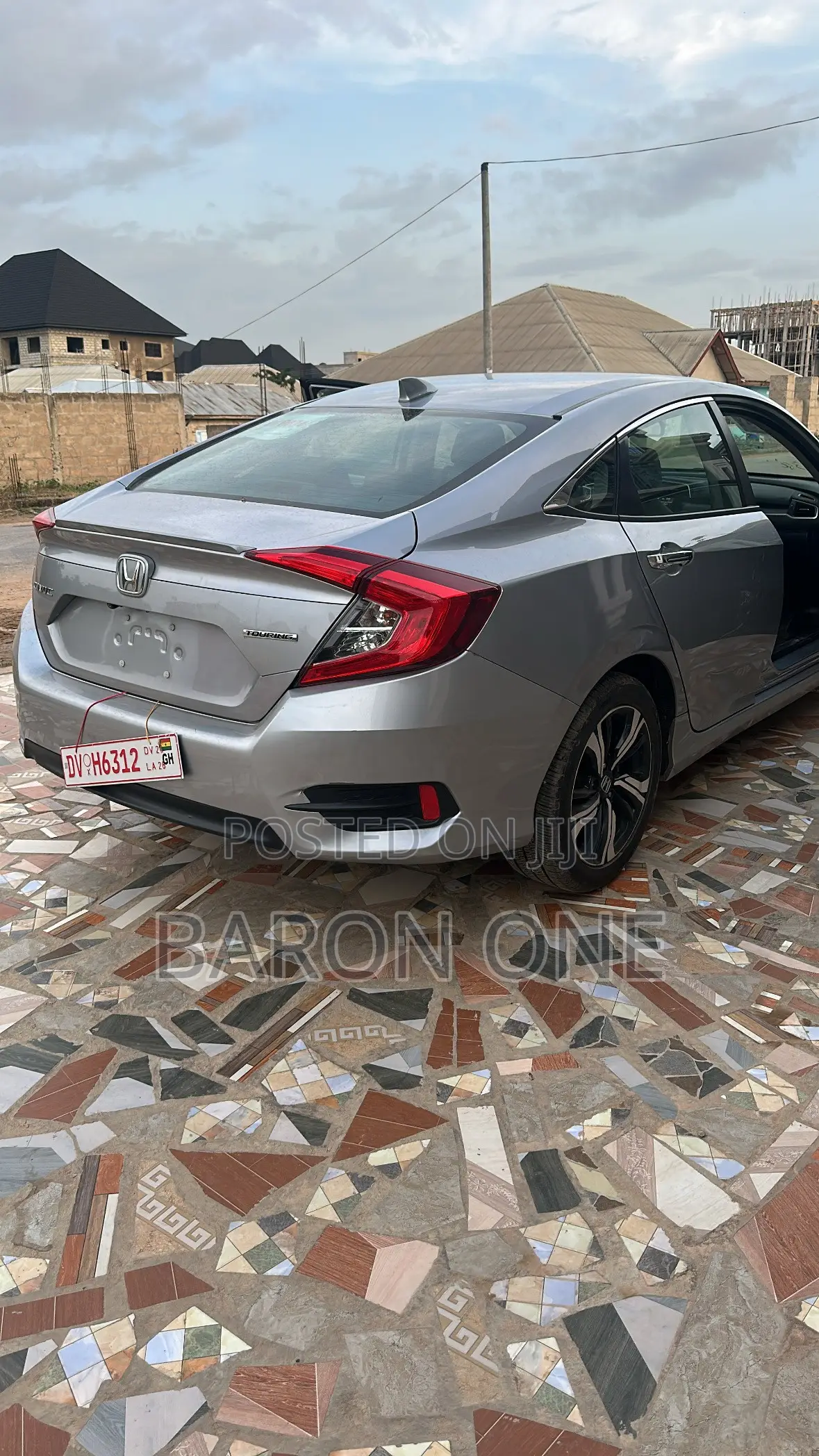 Honda Civic Touring Coupe 2018 Silver