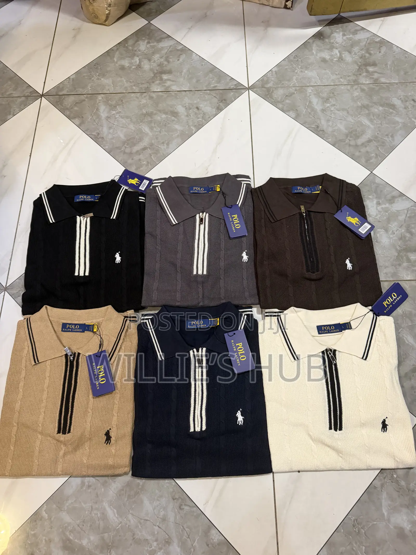 Zara Polo Dotted Top