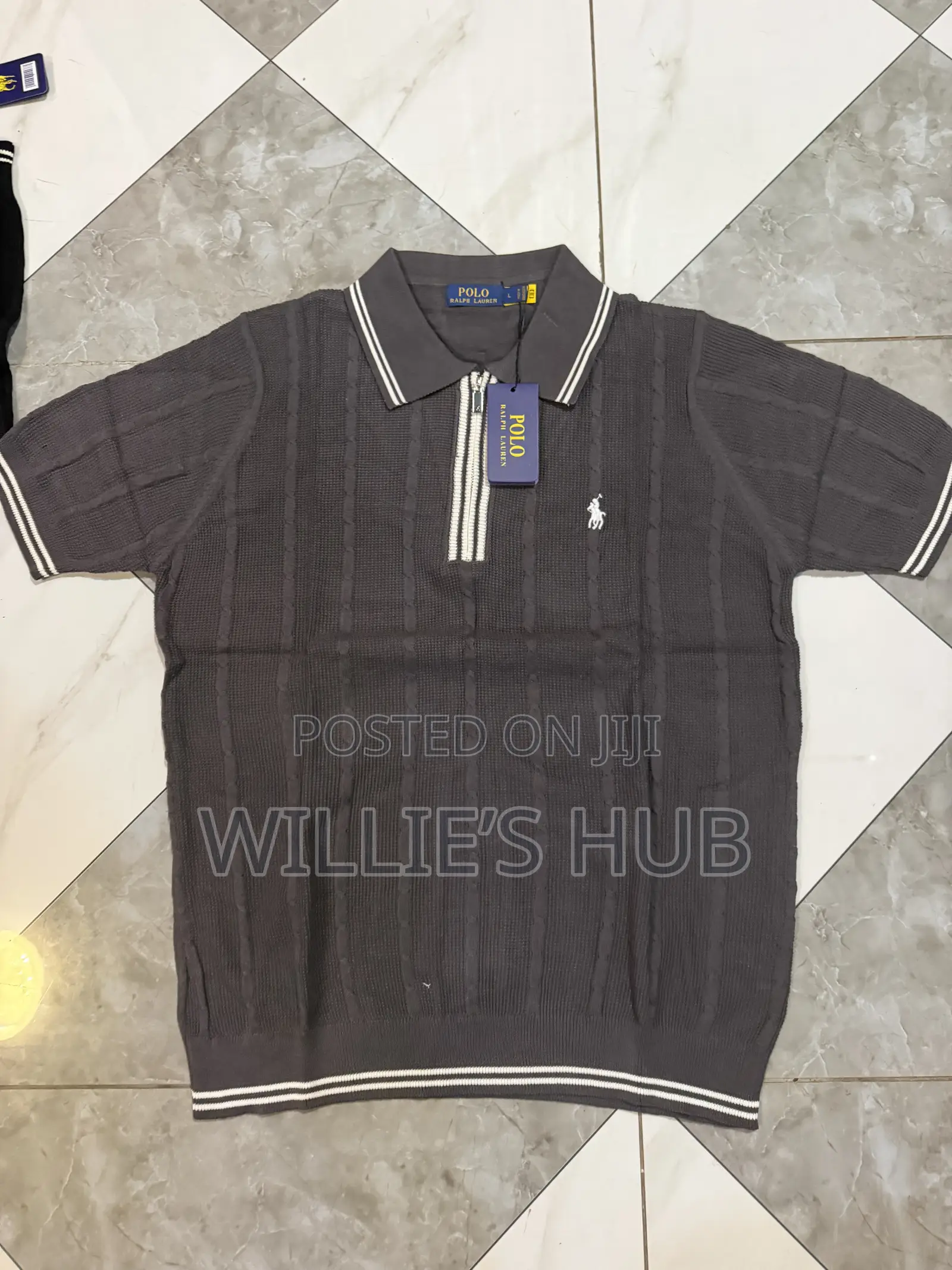 Zara Polo Dotted Top