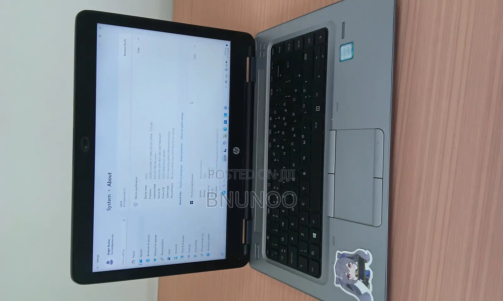 Laptop HP ProBook 640 G3 8GB Intel Core i5 HDD 250GB