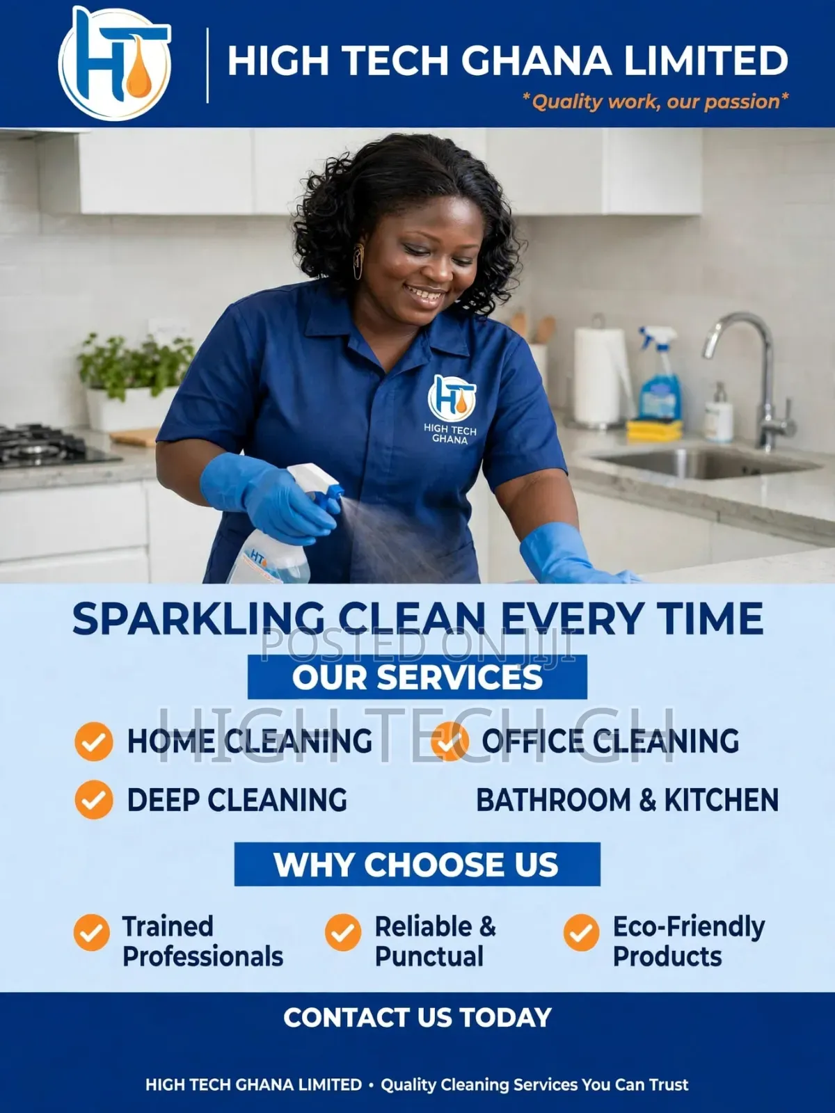 Professional Cleaning Service With Quality Training.