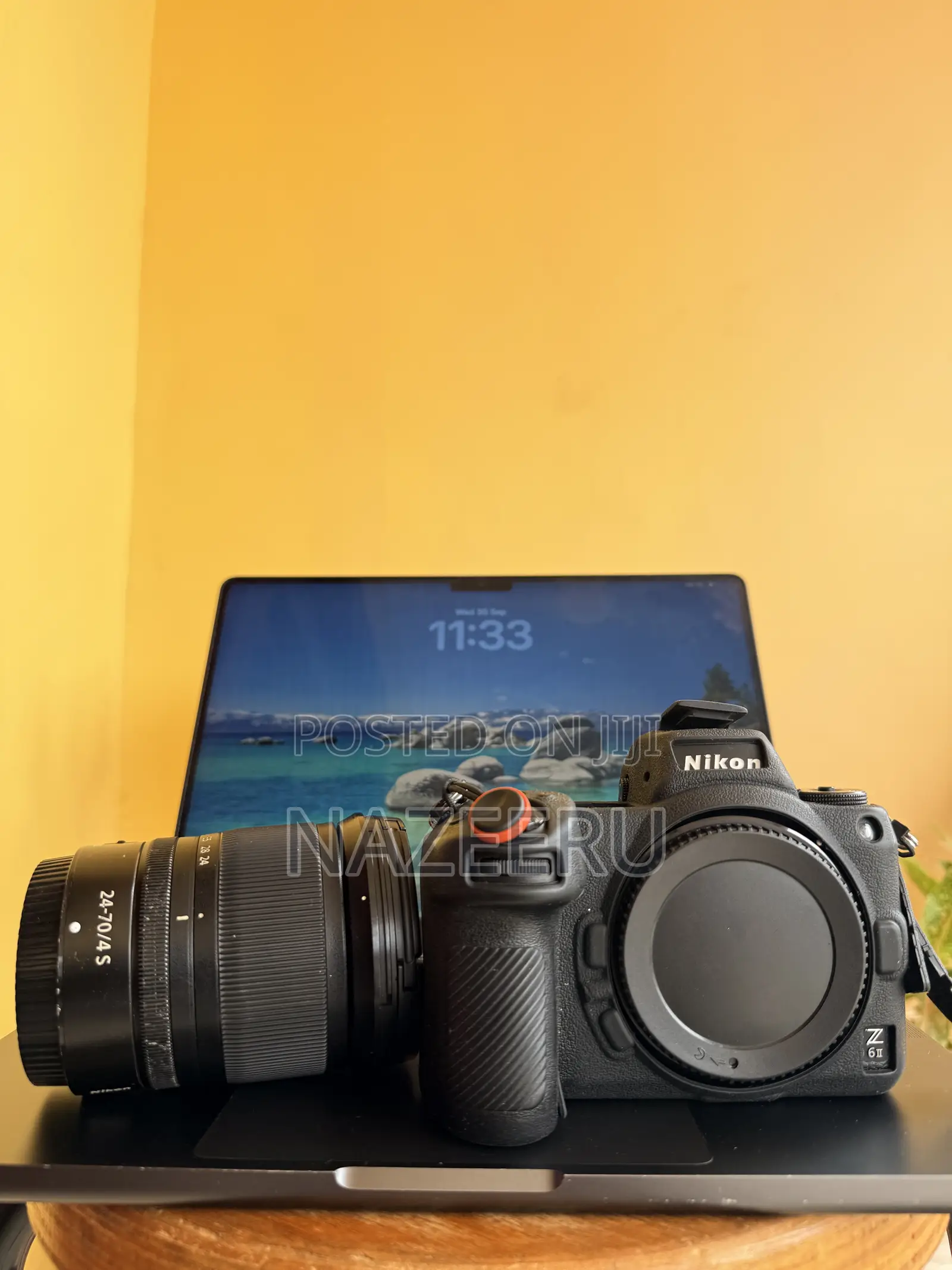 Nikon Z6ii + Nikkor Z 24-70 F4 S + 2 Batteries + SD 128 Gig Card