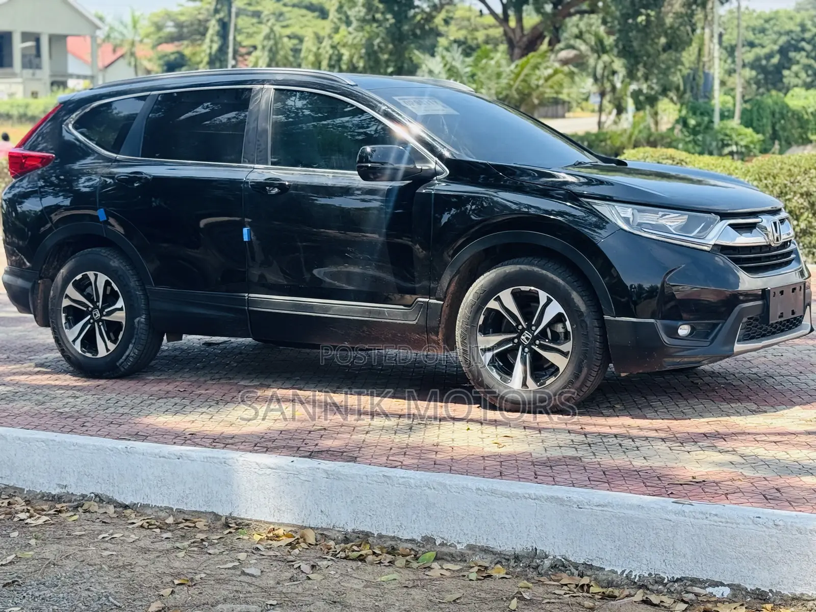 Honda CR-V EX-L 4dr SUV AWD (1.5L 4cyl CVT) 2017 Black