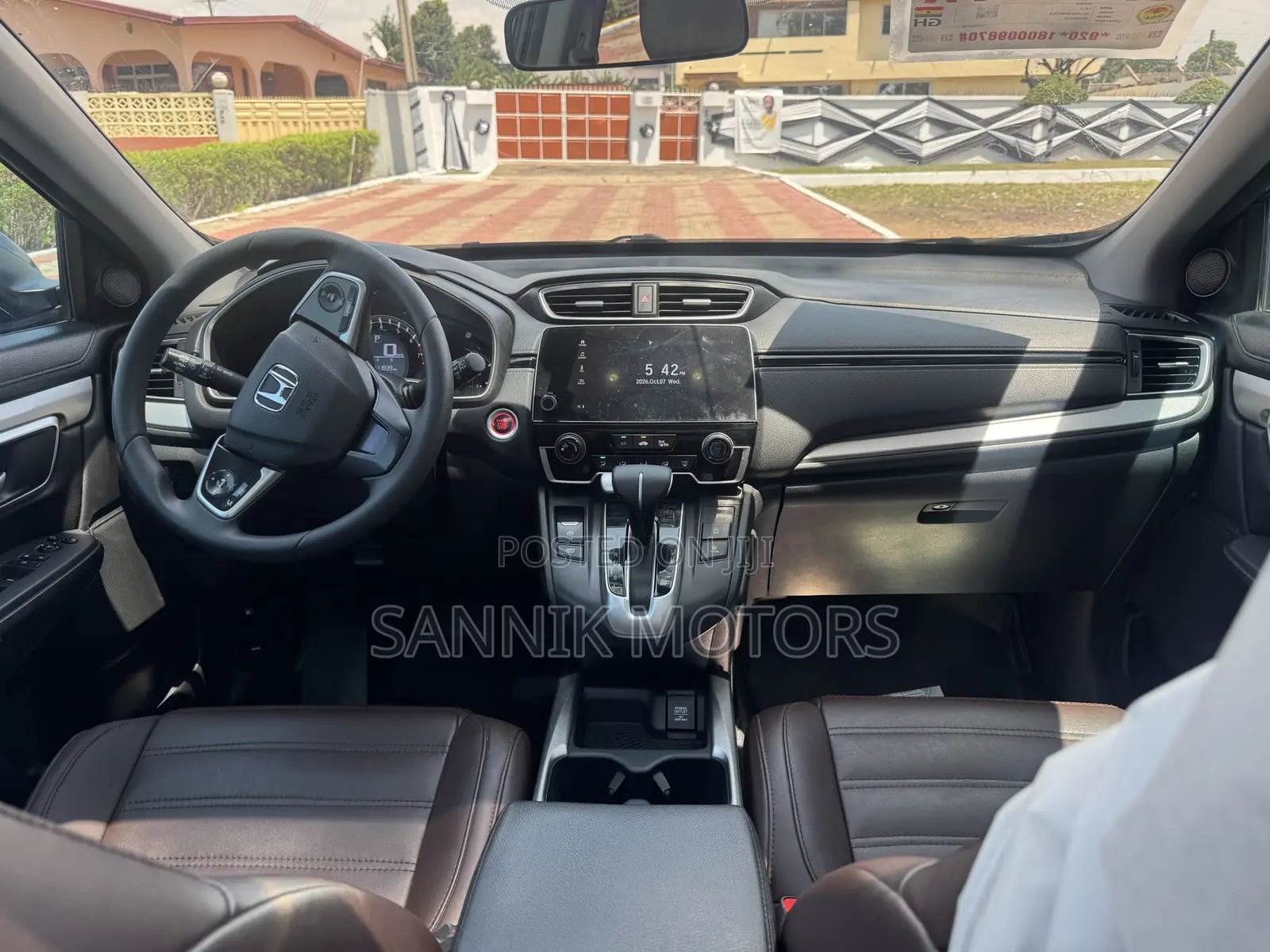 Honda CR-V EX-L 4dr SUV AWD (1.5L 4cyl CVT) 2017 Black