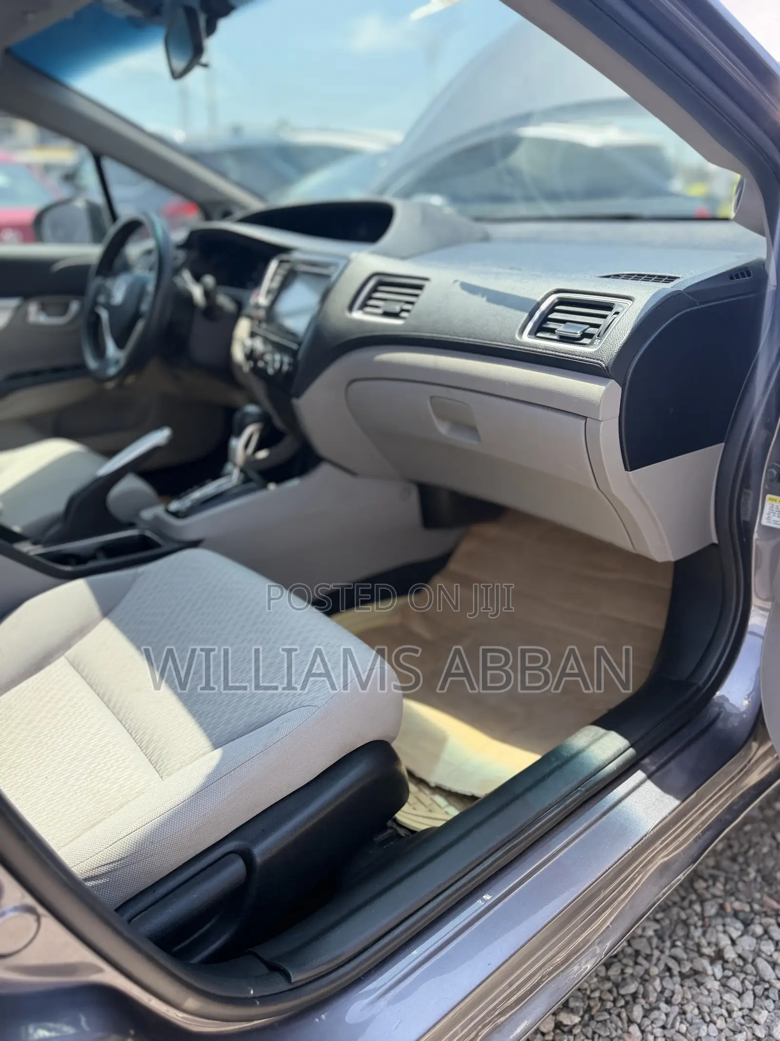 Honda Civic EX 2dr Coupe (1.8L 4cyl 5M) 2015 Gray