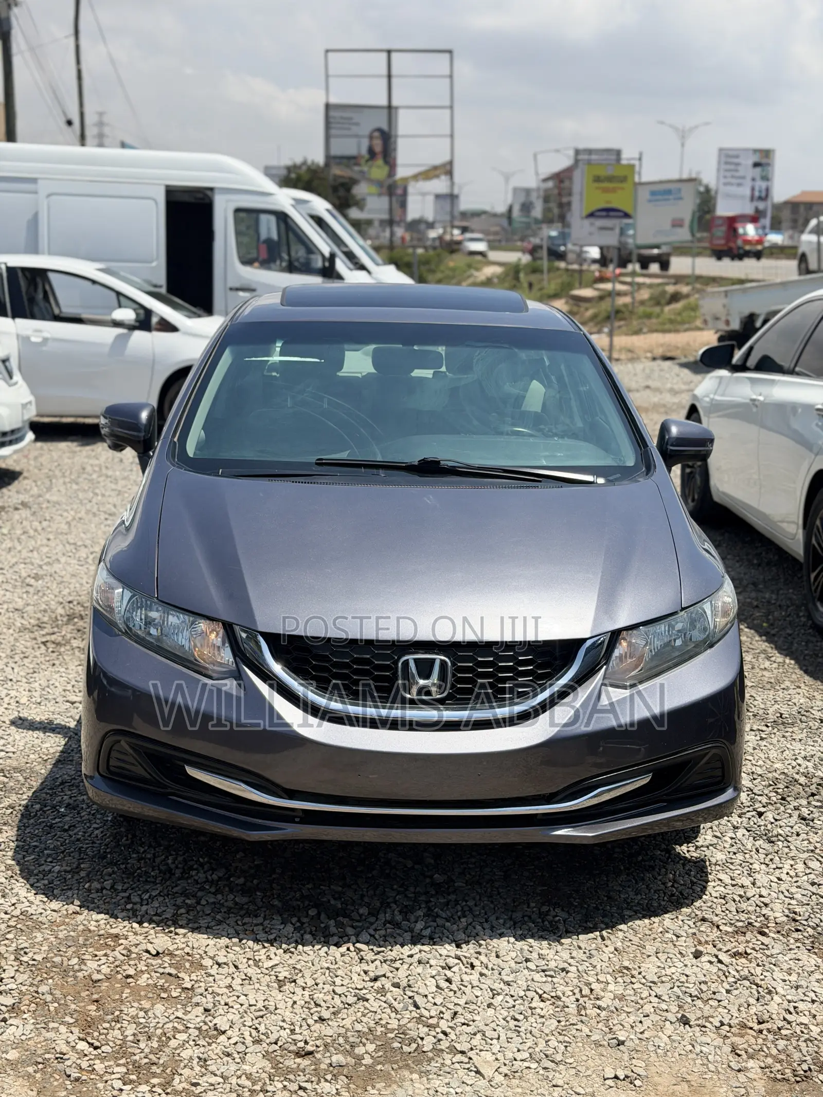 Honda Civic EX 2dr Coupe (1.8L 4cyl 5M) 2015 Gray