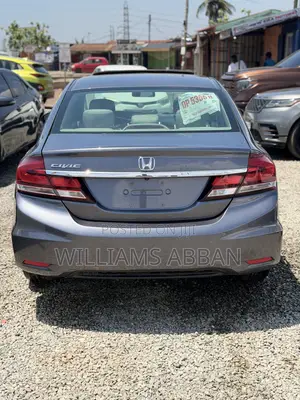 Honda Civic EX 2dr Coupe (1.8L 4cyl 5M) 2015 Gray