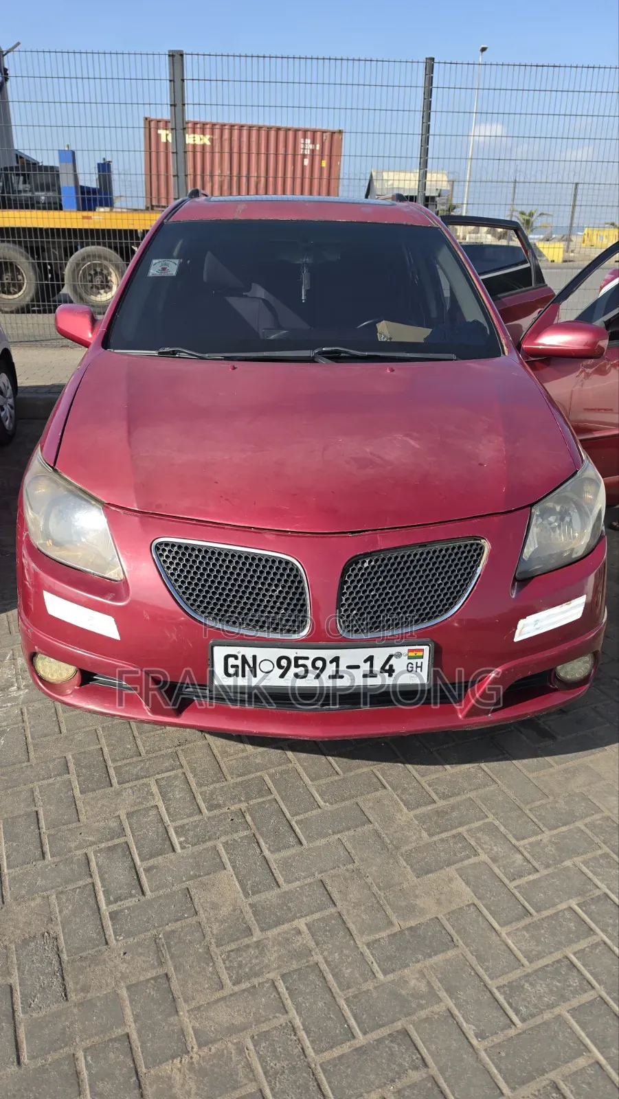 Pontiac Vibe 2008 Red