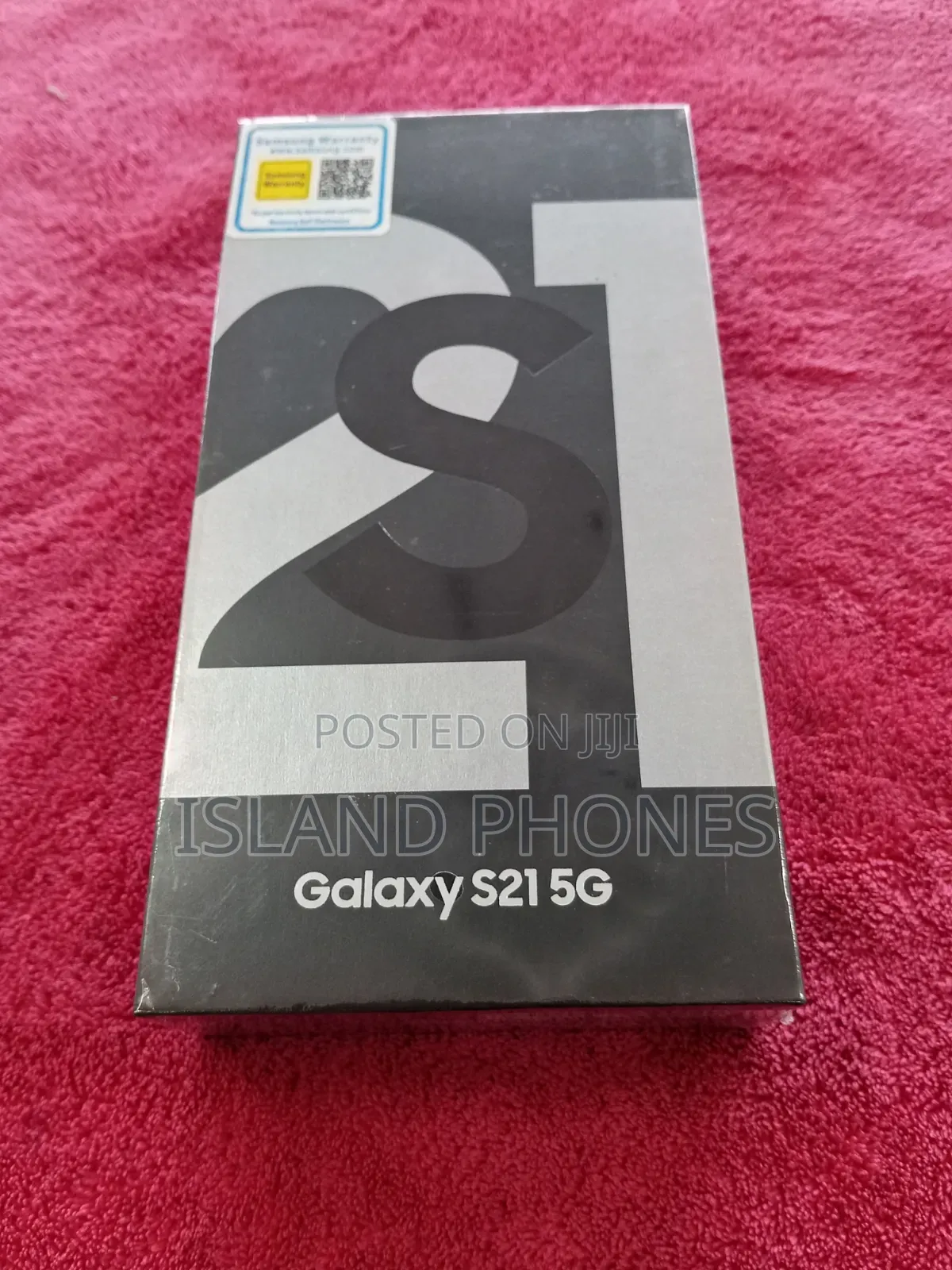 New Samsung Galaxy S21 5G 128 GB Silver