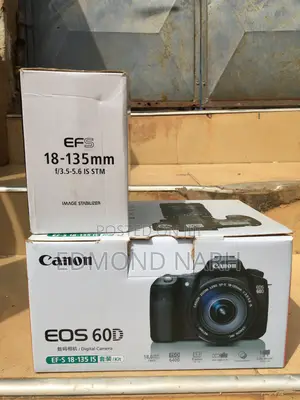 Canon EOS 60D, UK Used With 50mmf1.8 Lens and 18-135mm Two Batteries