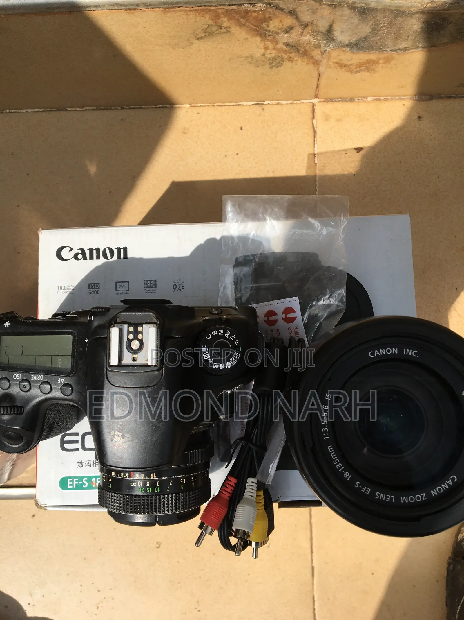 Canon EOS 60D, UK Used With 50mmf1.8 Lens and 18-135mm Two Batteries