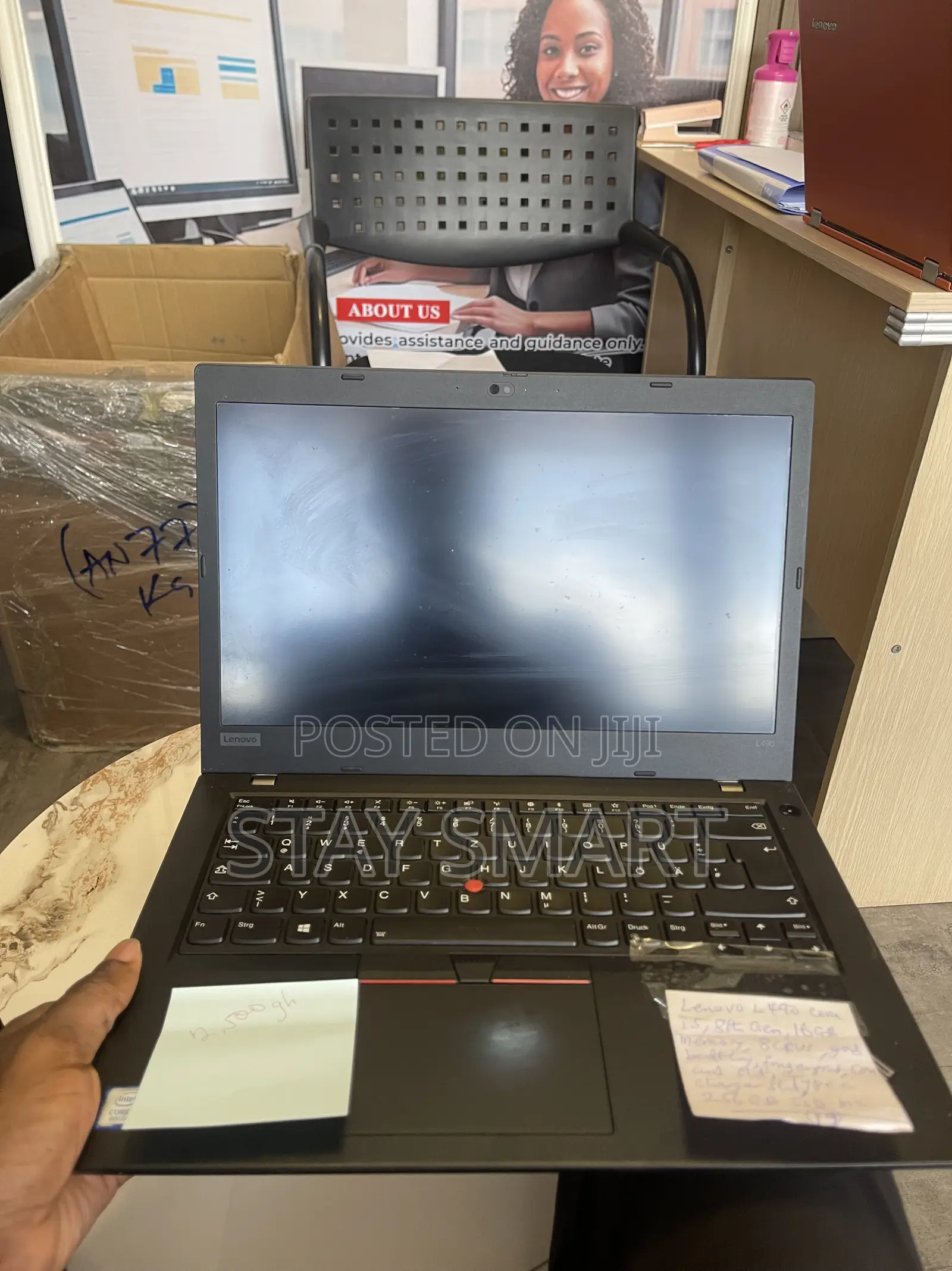 Laptop Lenovo ThinkPad L490 16GB Intel Core i5 SSD 256GB