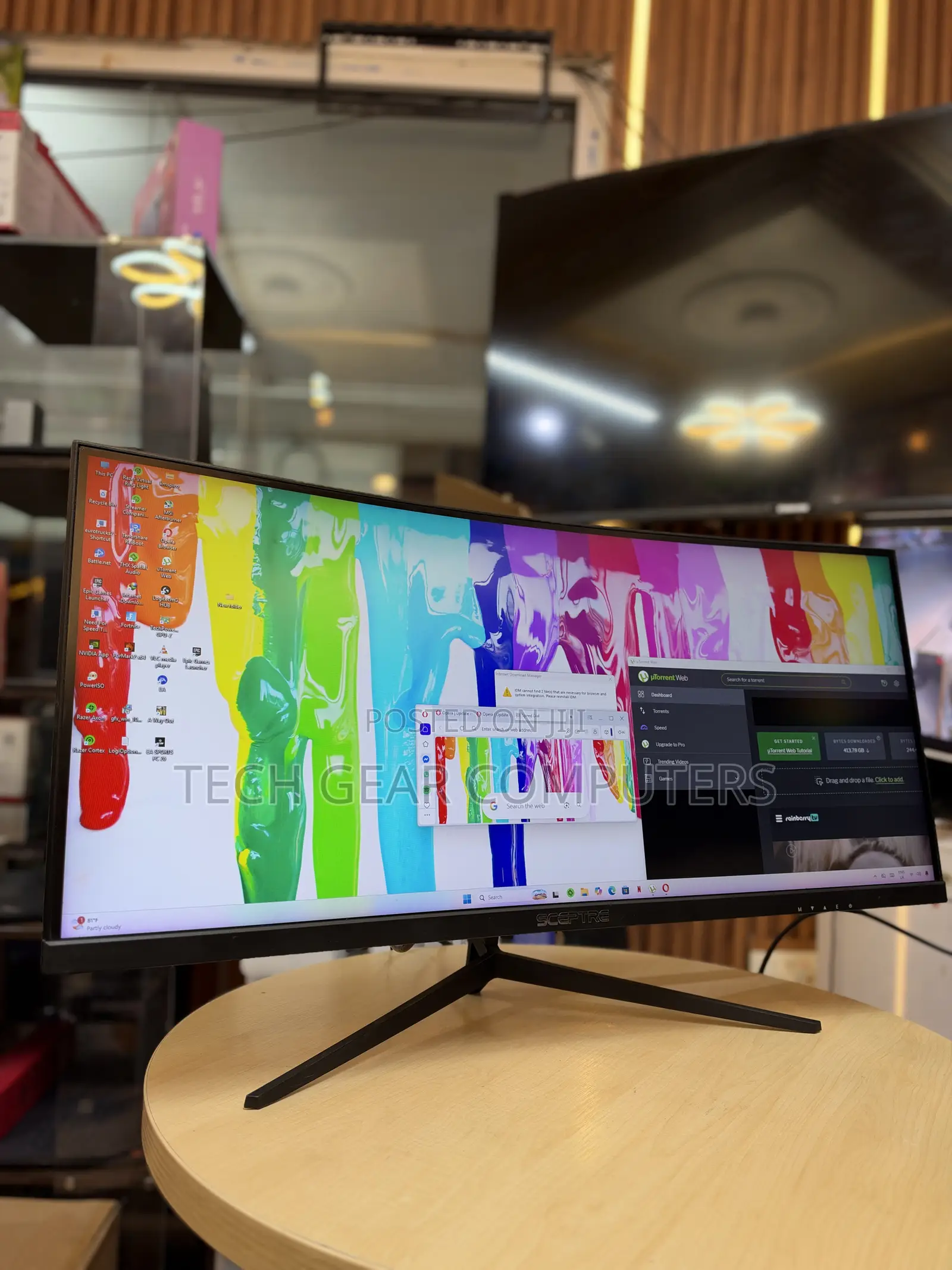 Sceptre C305B 30" Curved by Ultrawide | 200Hz | 21:9 | 1800R VA