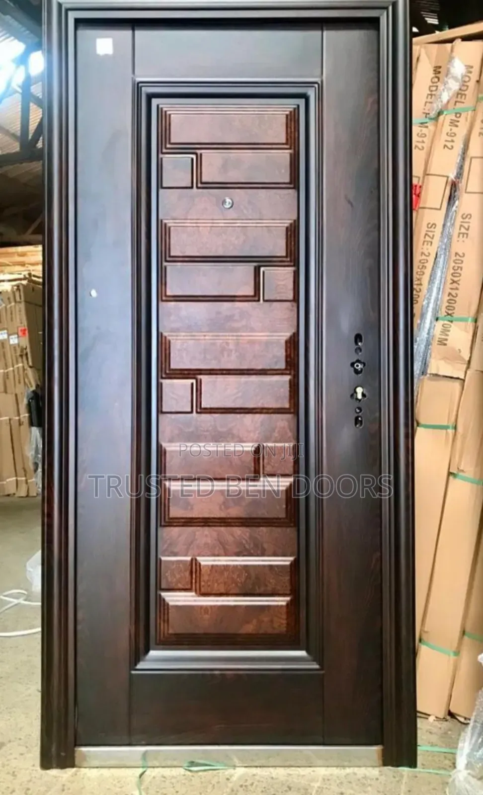 Stylish Paladin Turkey Single Security Metal Steel Doors
