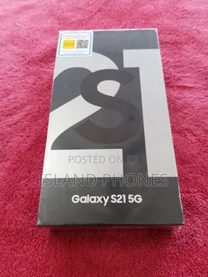 New Samsung Galaxy S21 5G 128 GB Silver