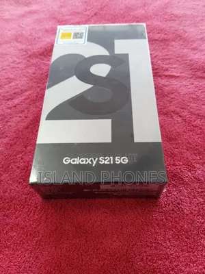 New Samsung Galaxy S21 5G 128 GB Silver