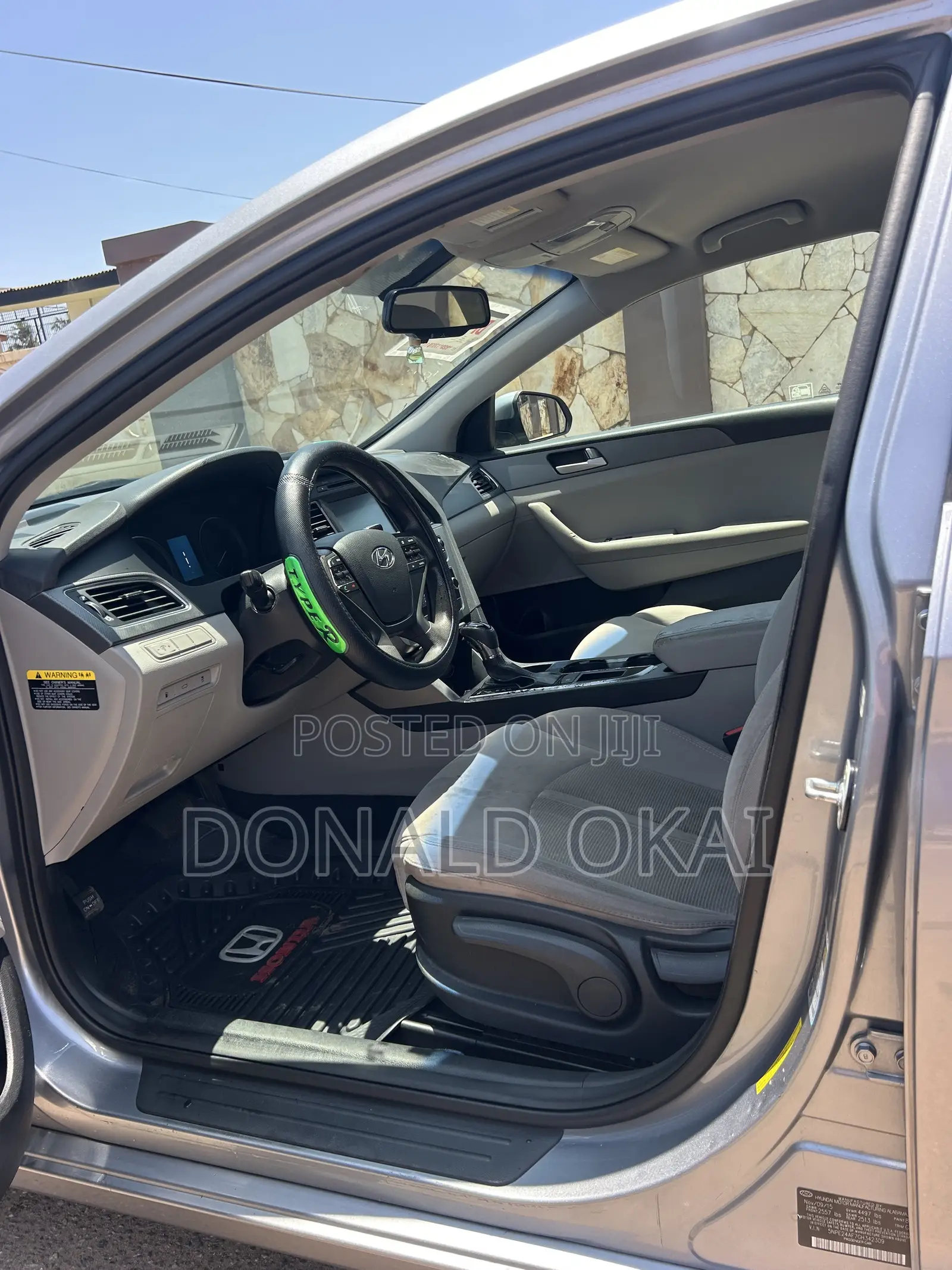 Hyundai Sonata Base Sedan FWD (2.4L 4cyl 6A) 2016 Gray