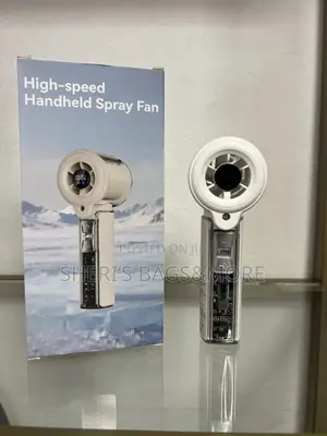High-Speed Water Spray Handheld Fan