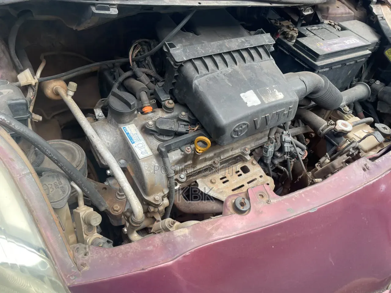 Toyota Vitz 2010 Brown