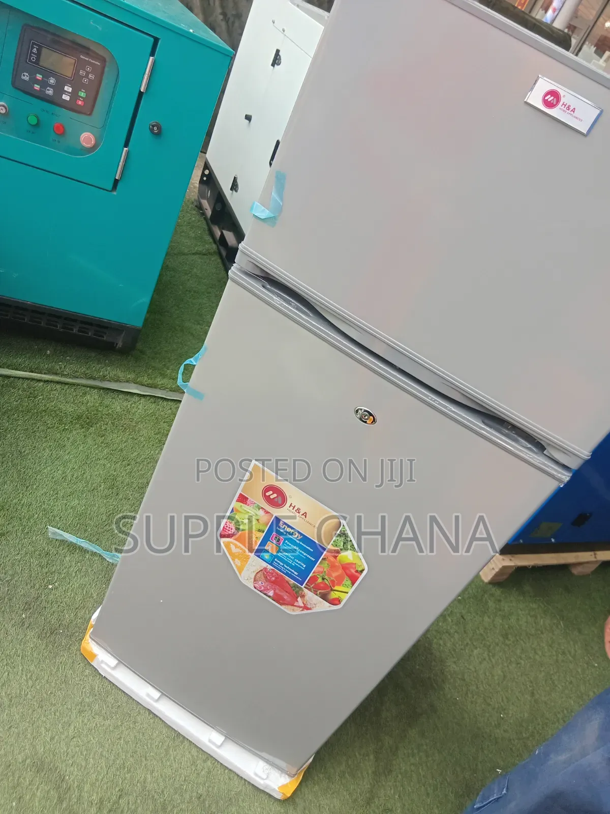 H&A Premium Refrigerator – Spacious Double Door Design for Home Office