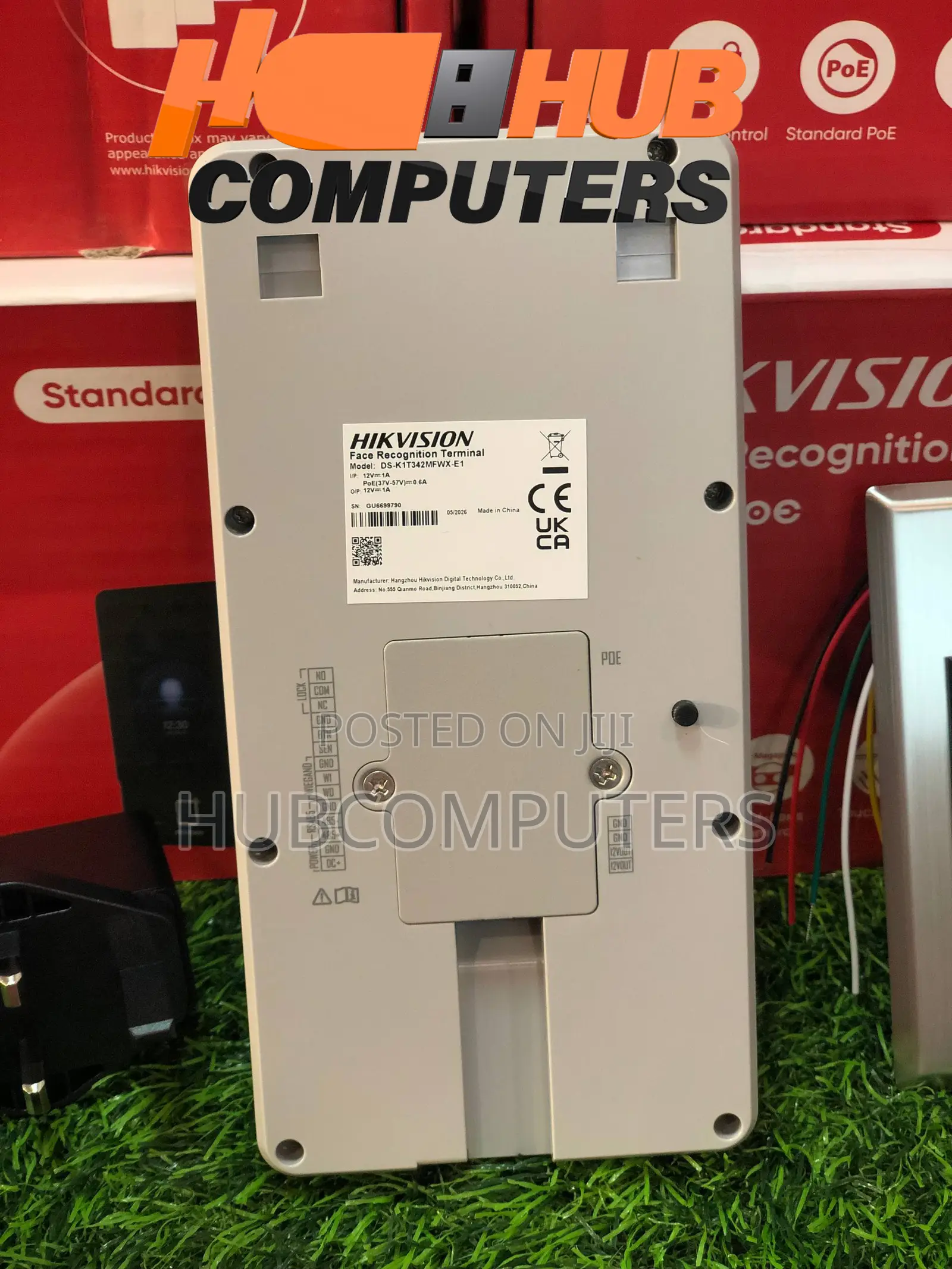Hikvision DS-KAS342 Face Recognition Terminal Kit